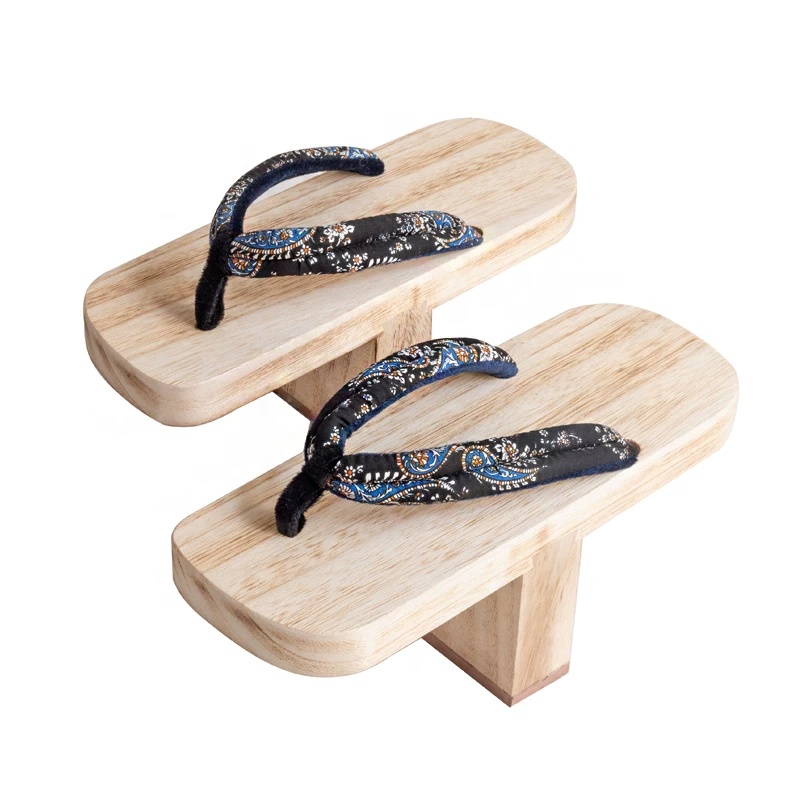Geta Wooden Sandal - Japon Geta Sandalet Erkek Kadın Geleneksel