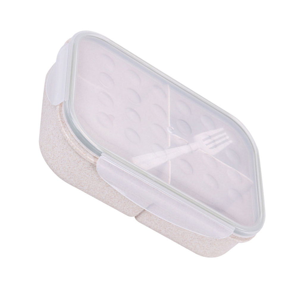 Bento Box - 1 Adet Sürdürülebilir Buğday Sapı Tarzında