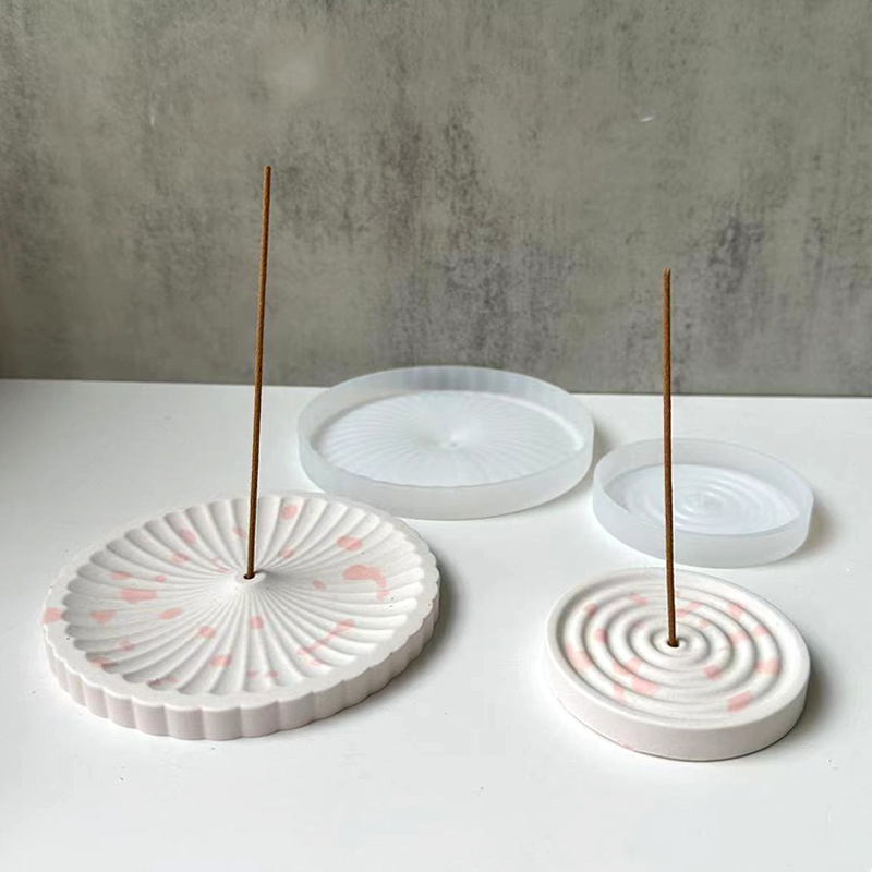 Incense Holder - 1 Silikon Tütsü Tepsisi Kalıbı, DIY