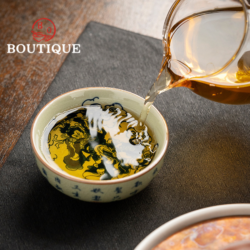 100ml eski çömlek kil mavi ve  - Japanese Pottery incelemesi ve fiyatı